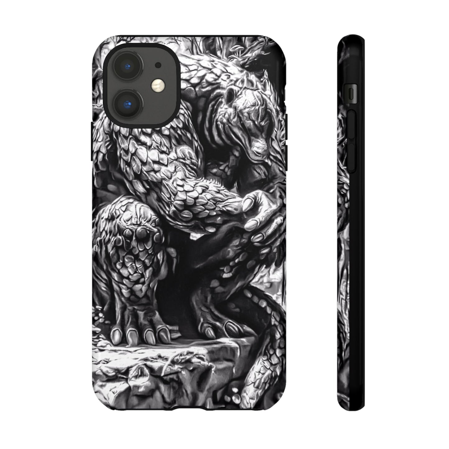 Scaley Cat Creature Tough Phone Case