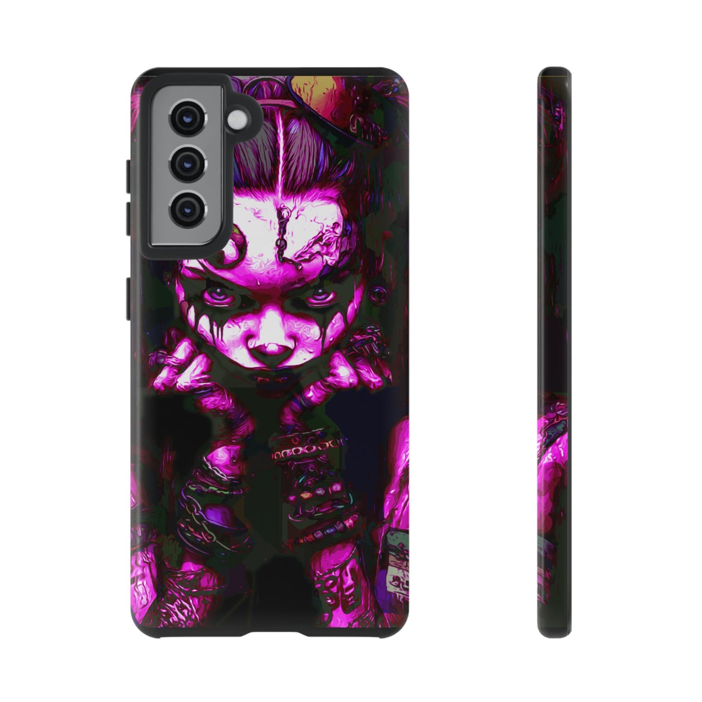 Sassy Goth Girl Tough Phone Case