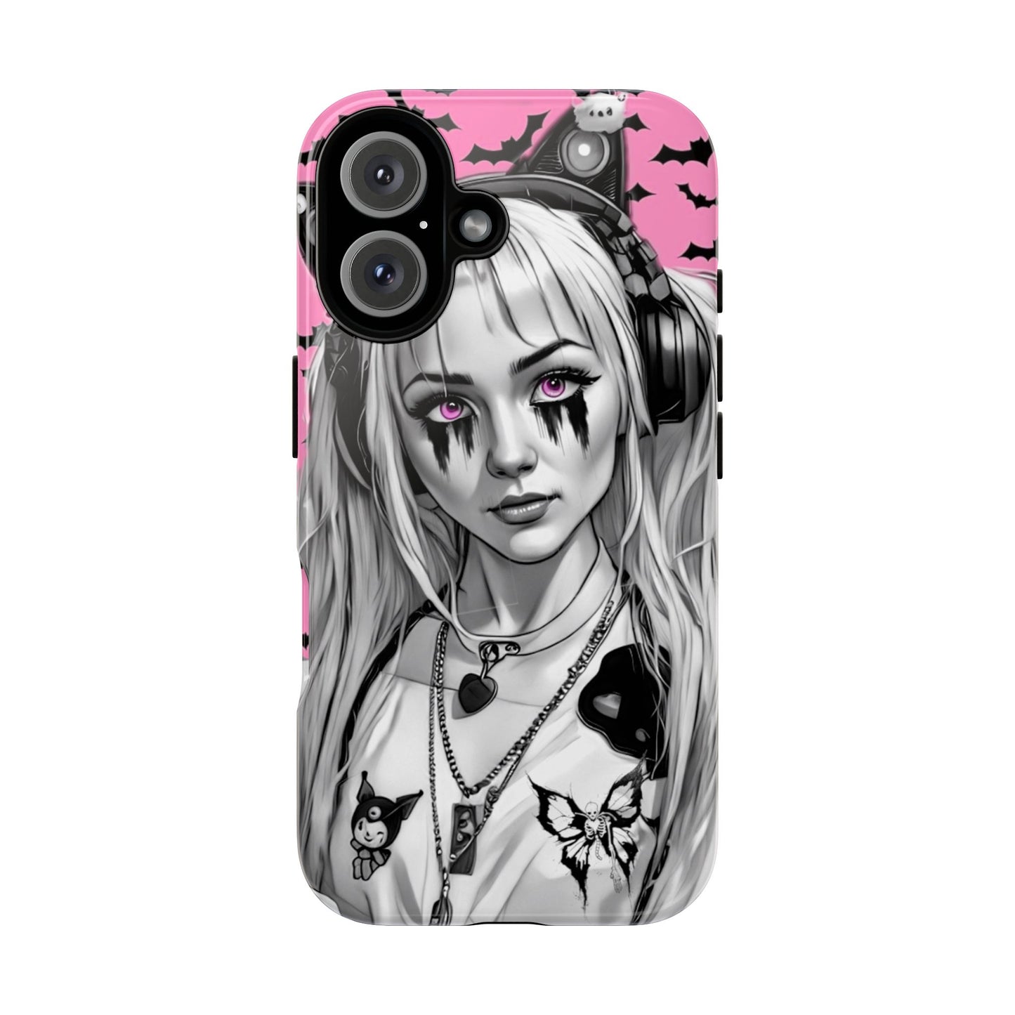 Gothic Kitty Tough Phone Case