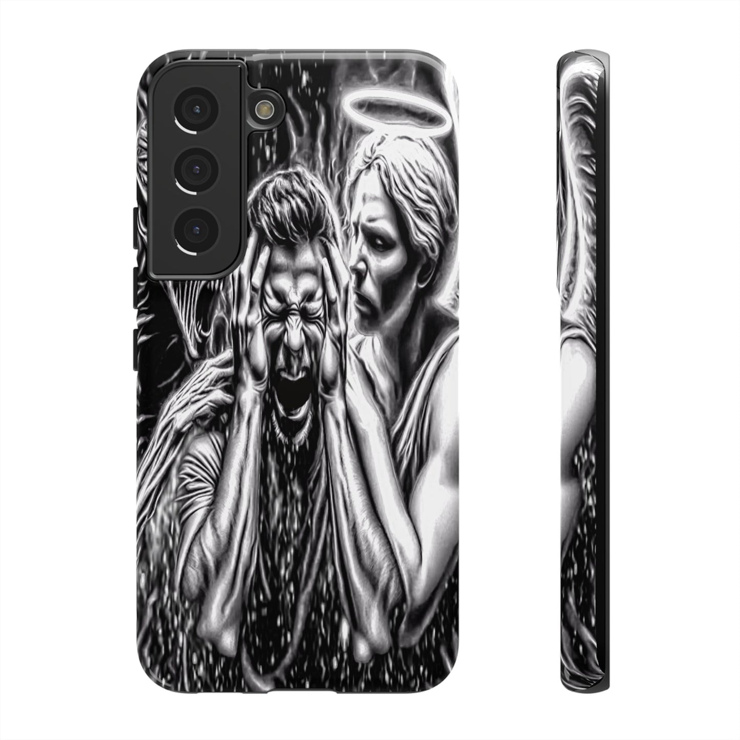 Good Vs Evil Tough Phone Case