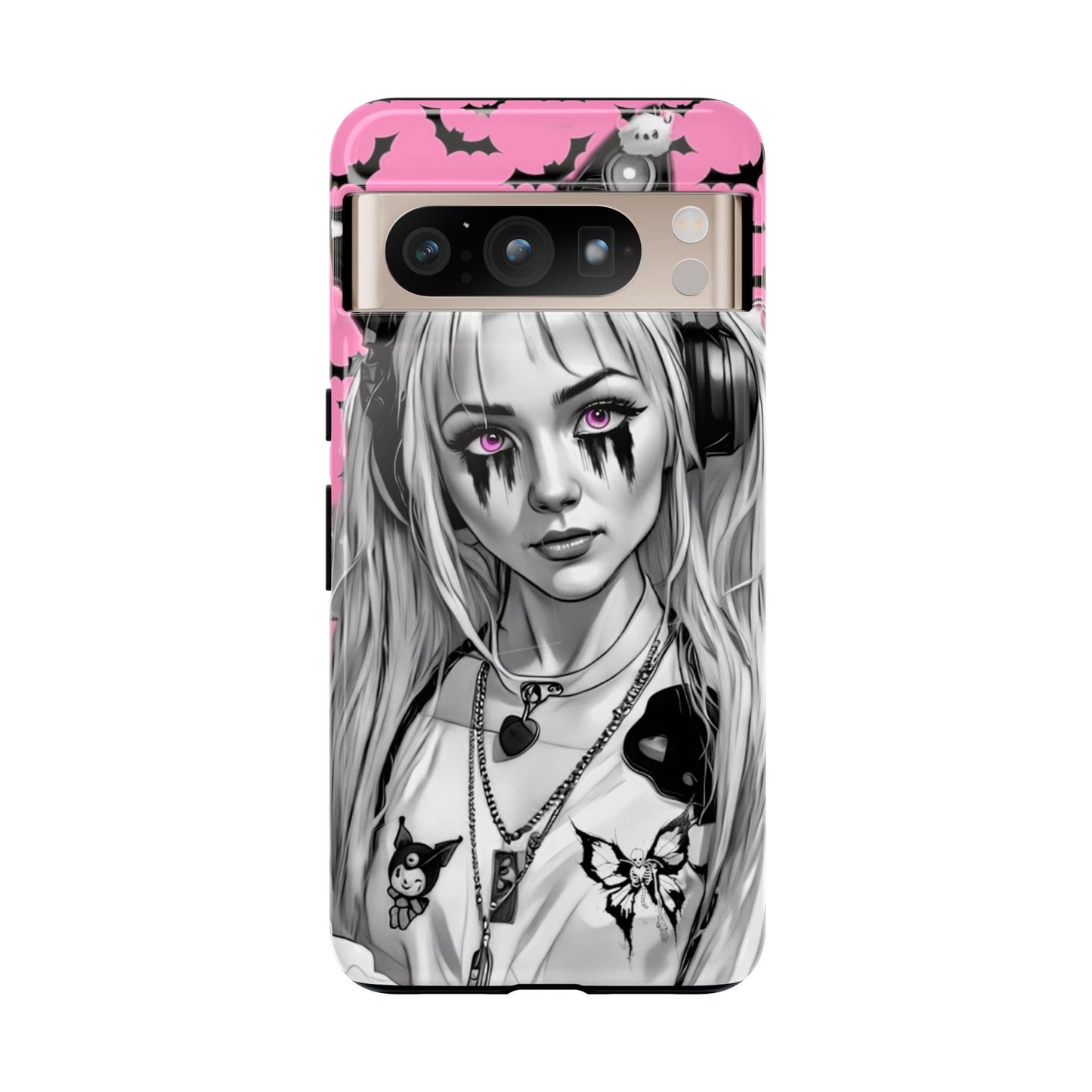 Gothic Kitty Tough Phone Case