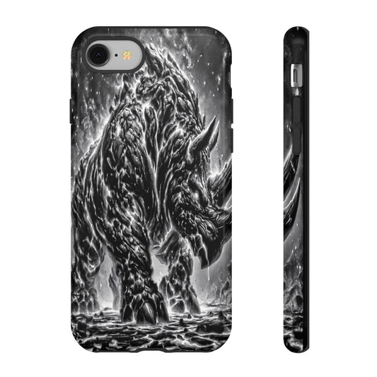 Cracked Rhino Tough Phone Case