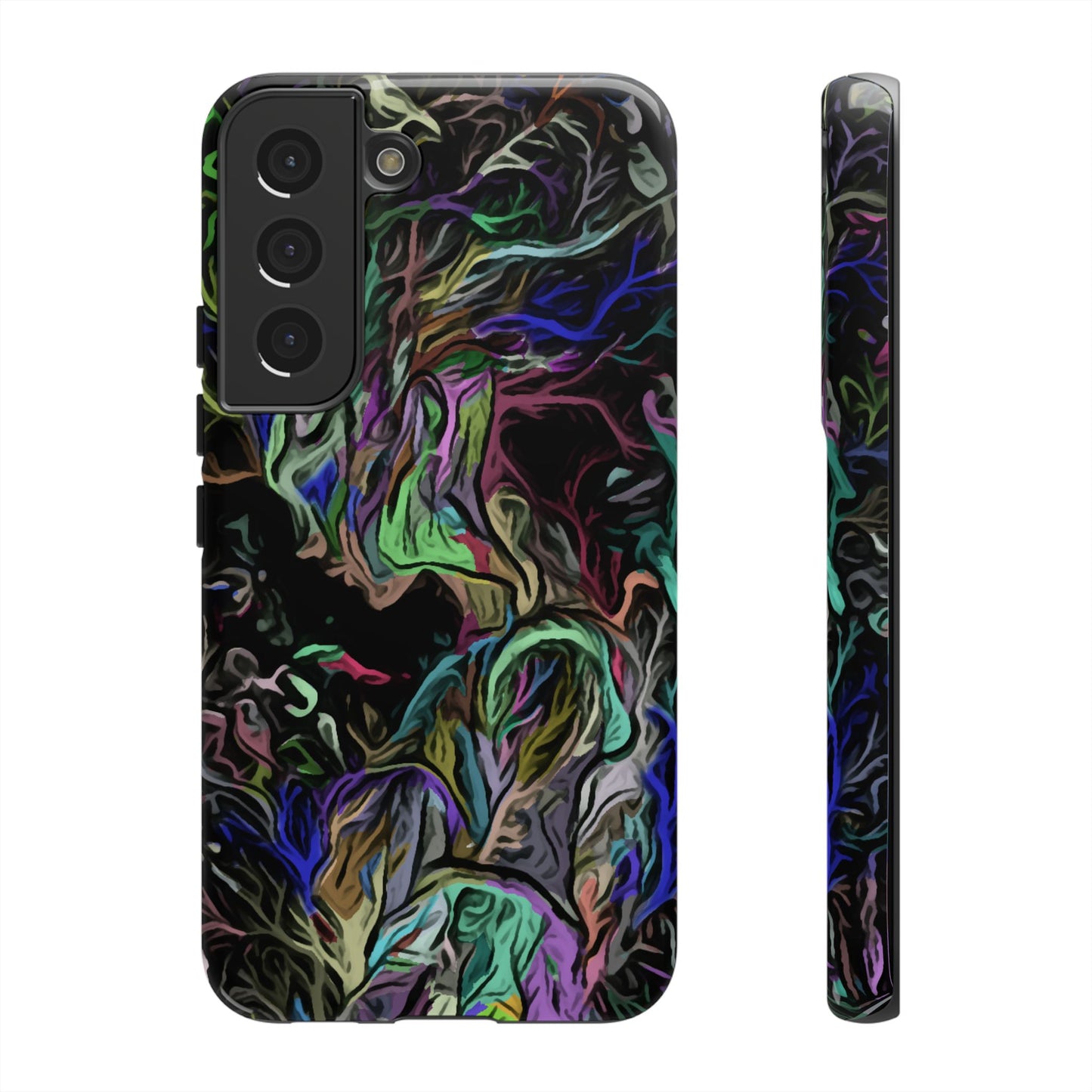 Tree Haired Girl Tough Phone Case