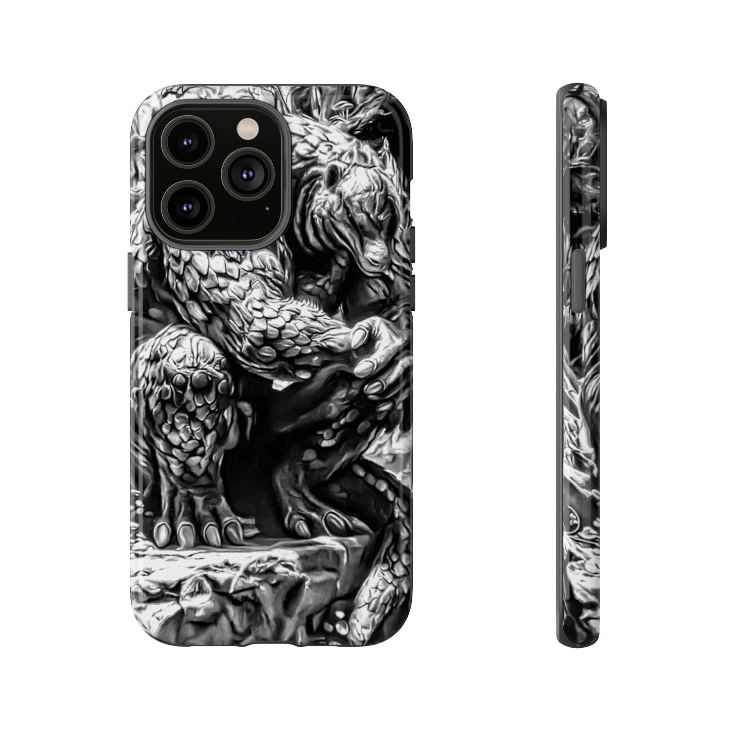 Scaley Cat Creature Tough Phone Case