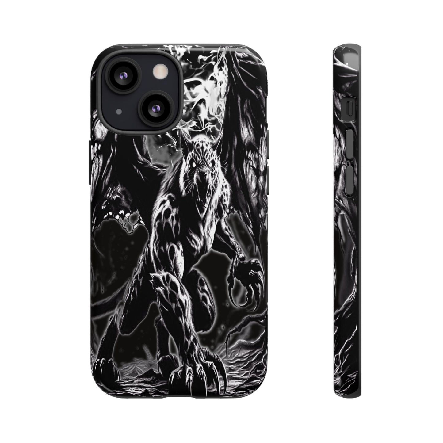 Winged Tiger Tough Phone Case