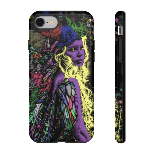 Butterfly Girl Tough Phone Case