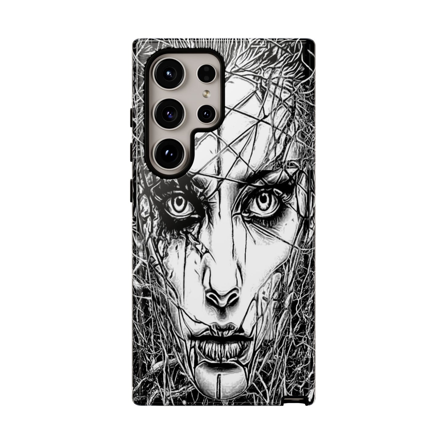 Crawling Ivory Queen Tough Phone Case