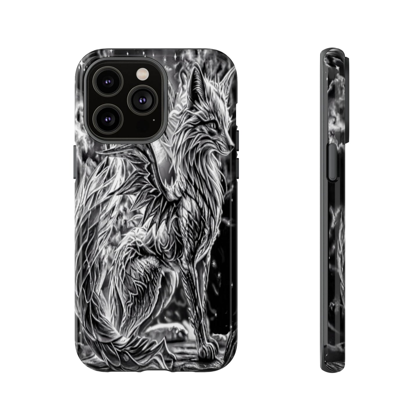 Winged Fox Tough Phone Case