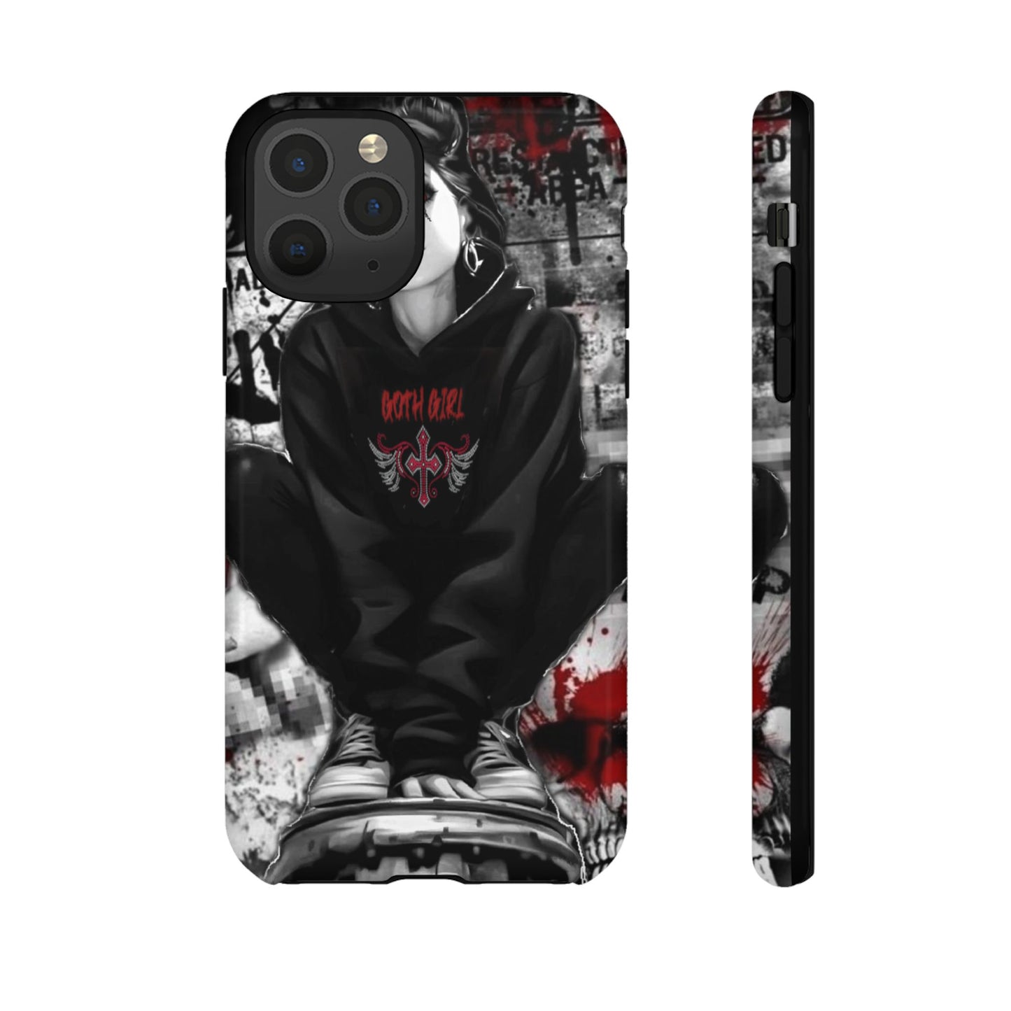 Just Try It Girl Tough Phone Case