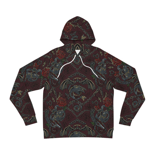 Iron Pulse & Crimson Coil Hoodie