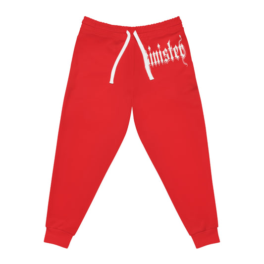 Sinister Unisex Clothing - Athletic Joggers Red