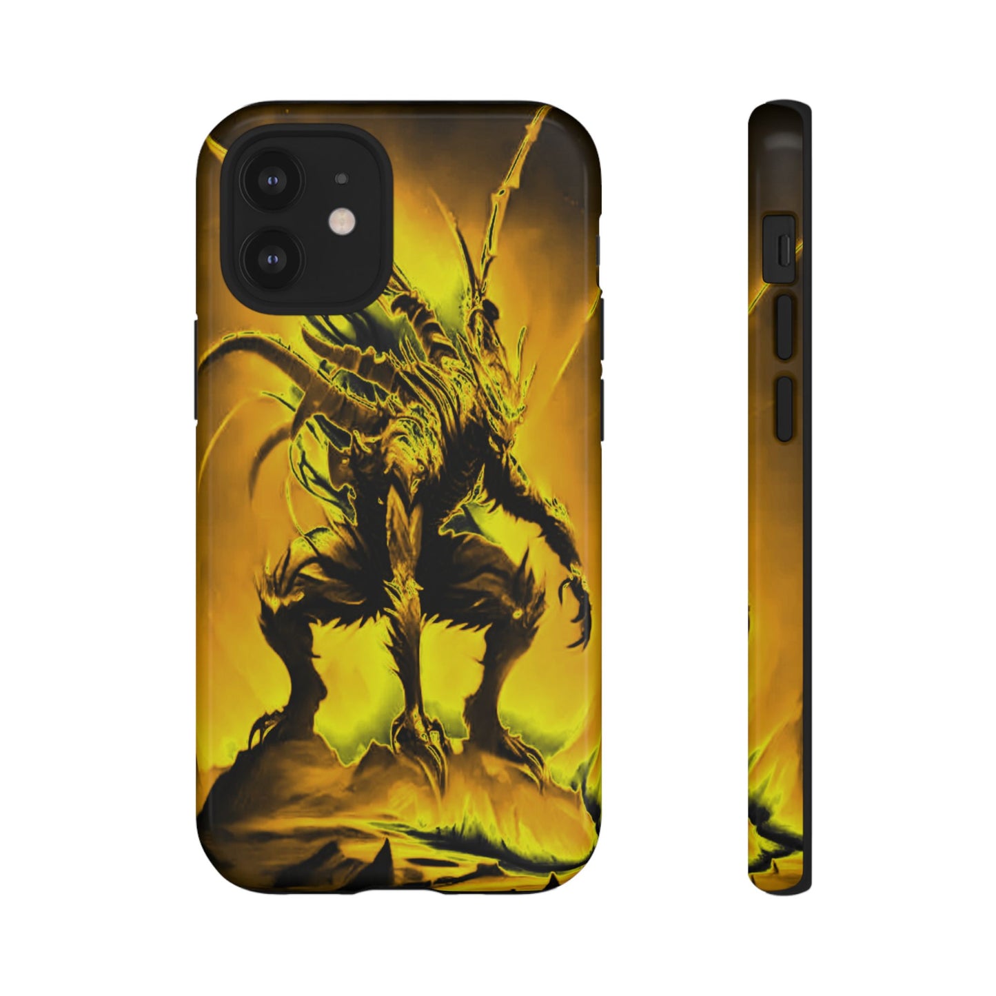 Crouching Fantasy Creature Tough Phone Case