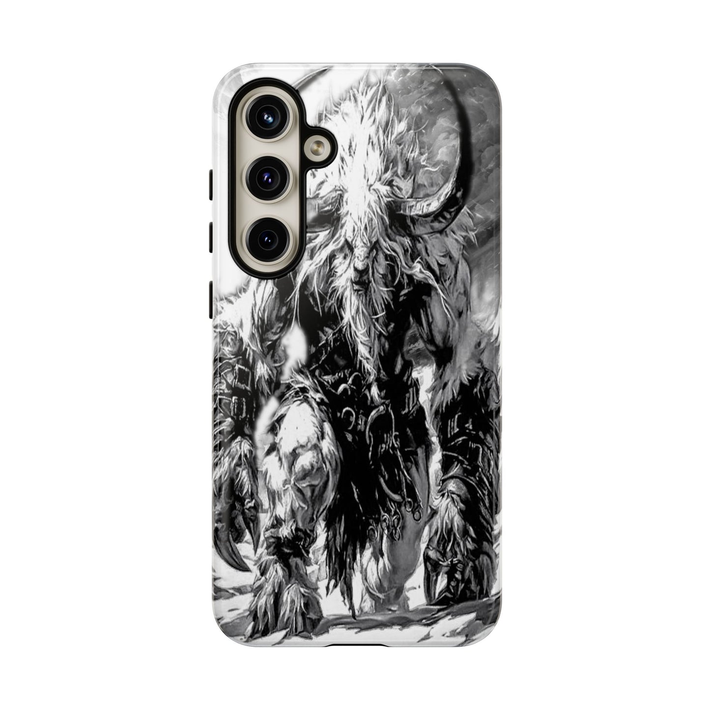 Snow Mountain Creature Tough Phone Case