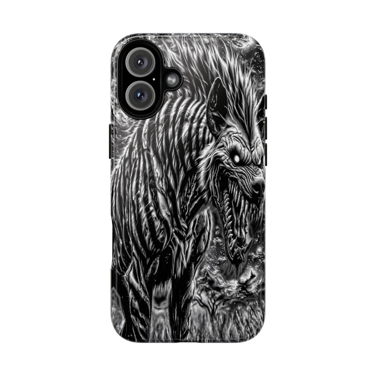 Snarling Hyena Tough Phone Case