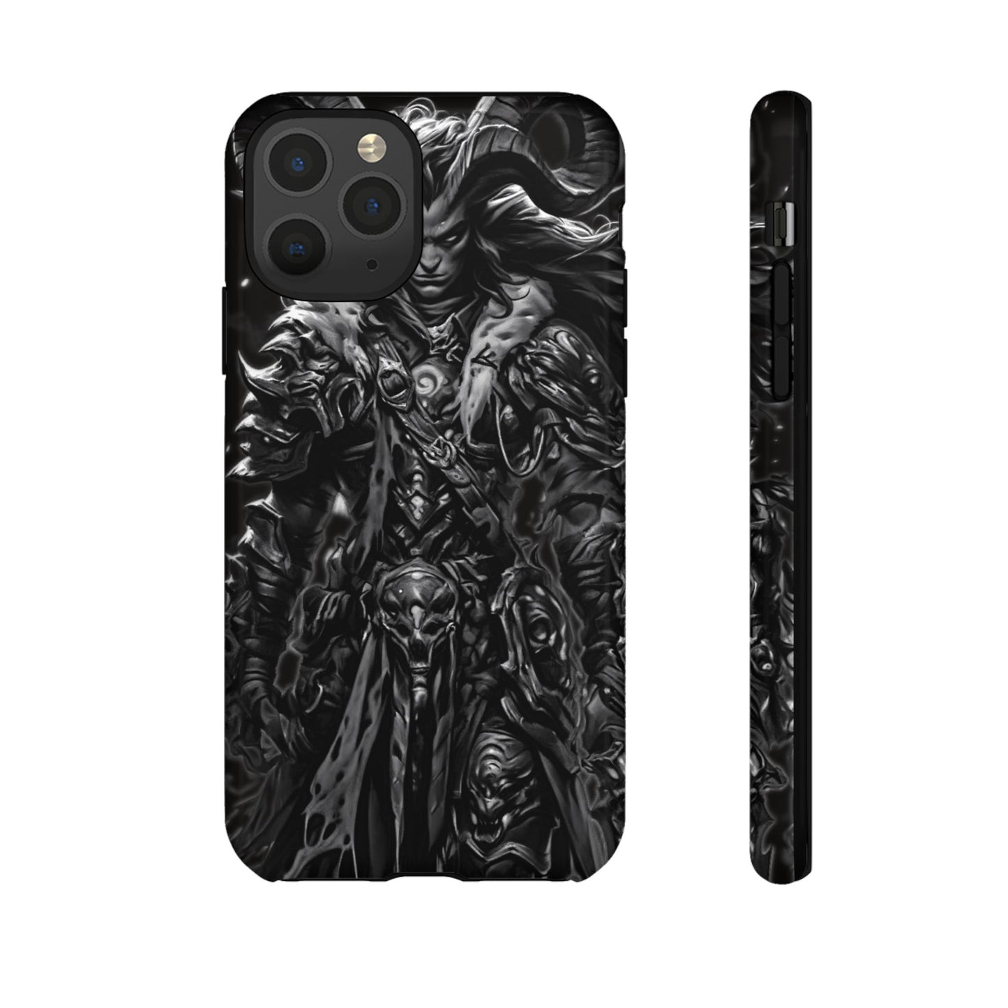 Large Horned Man Tough Phone Case