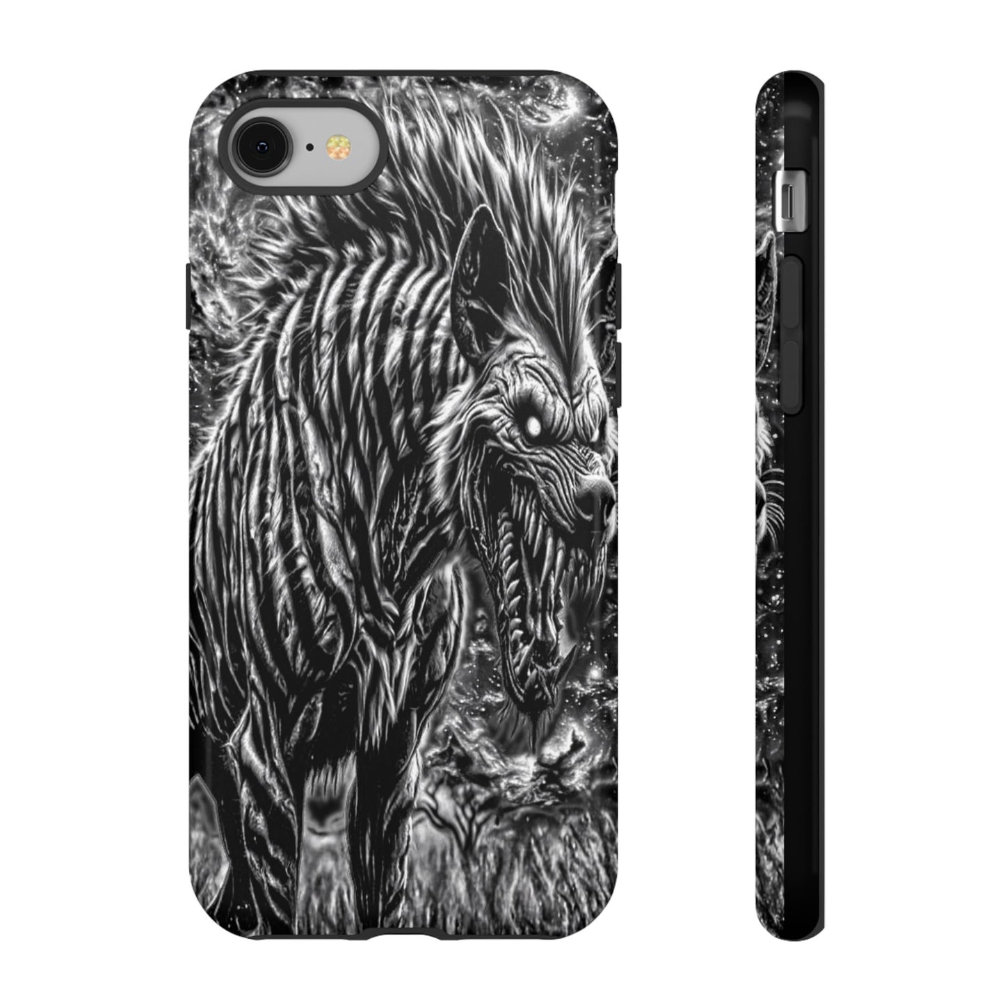 Snarling Hyena Tough Phone Case