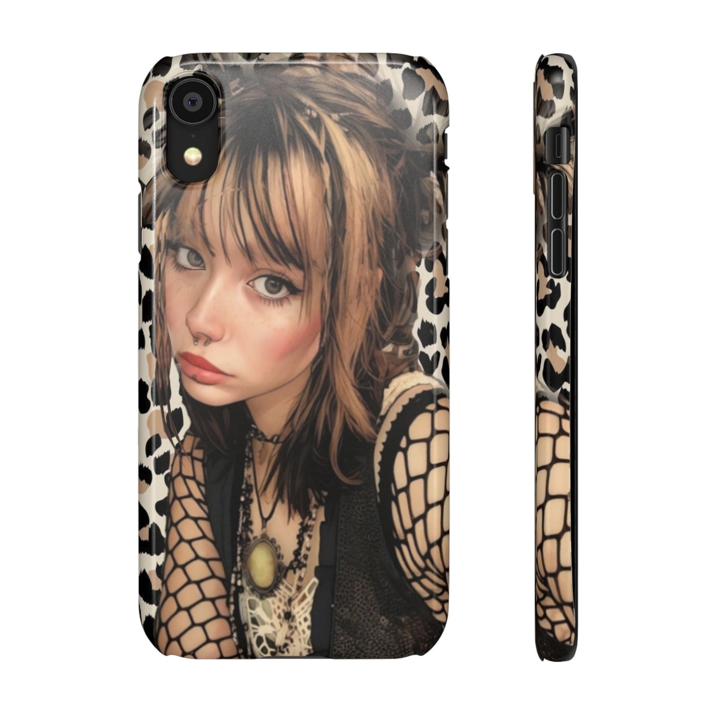 Gothical Leopard Snap Phone Case