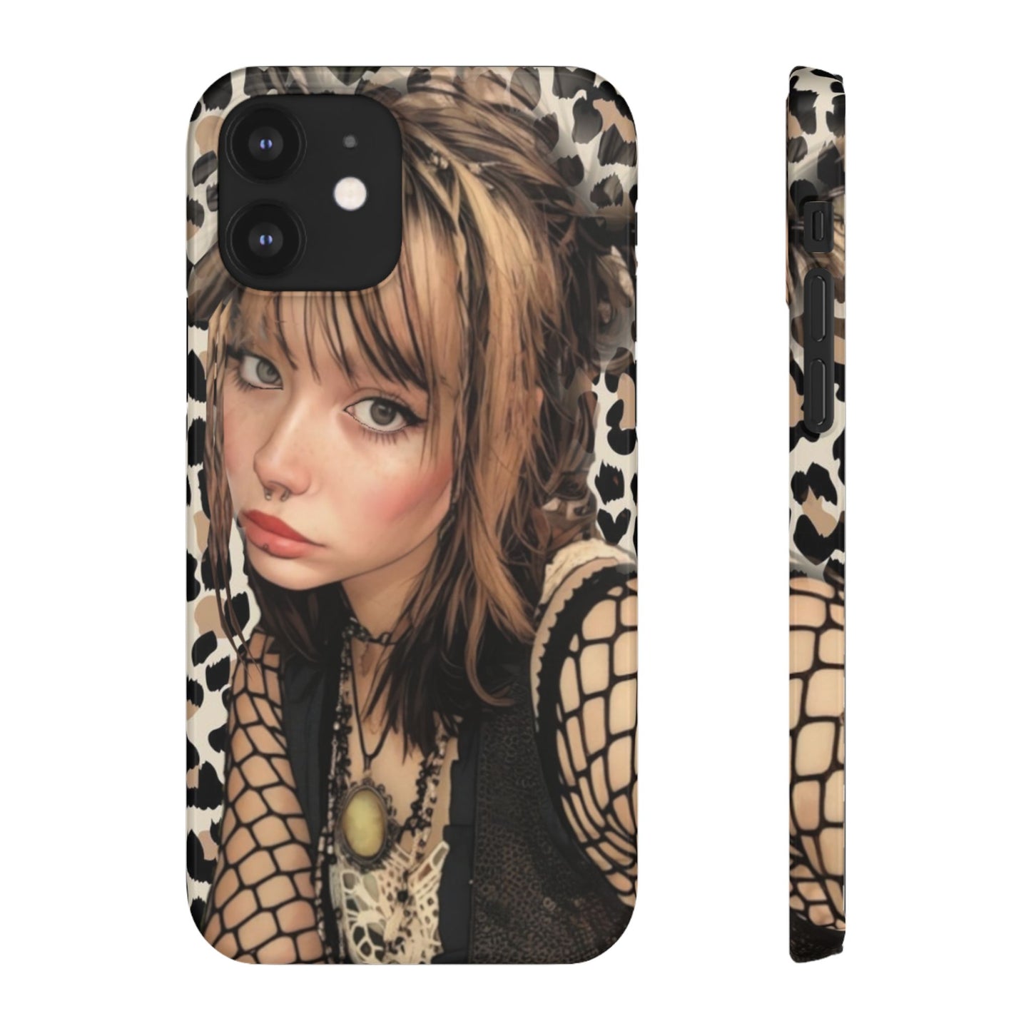 Gothical Leopard Snap Phone Case