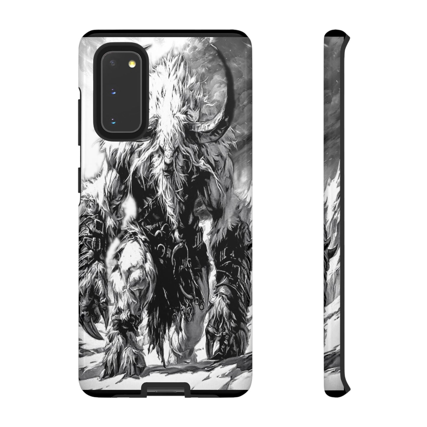 Snow Mountain Creature Tough Phone Case