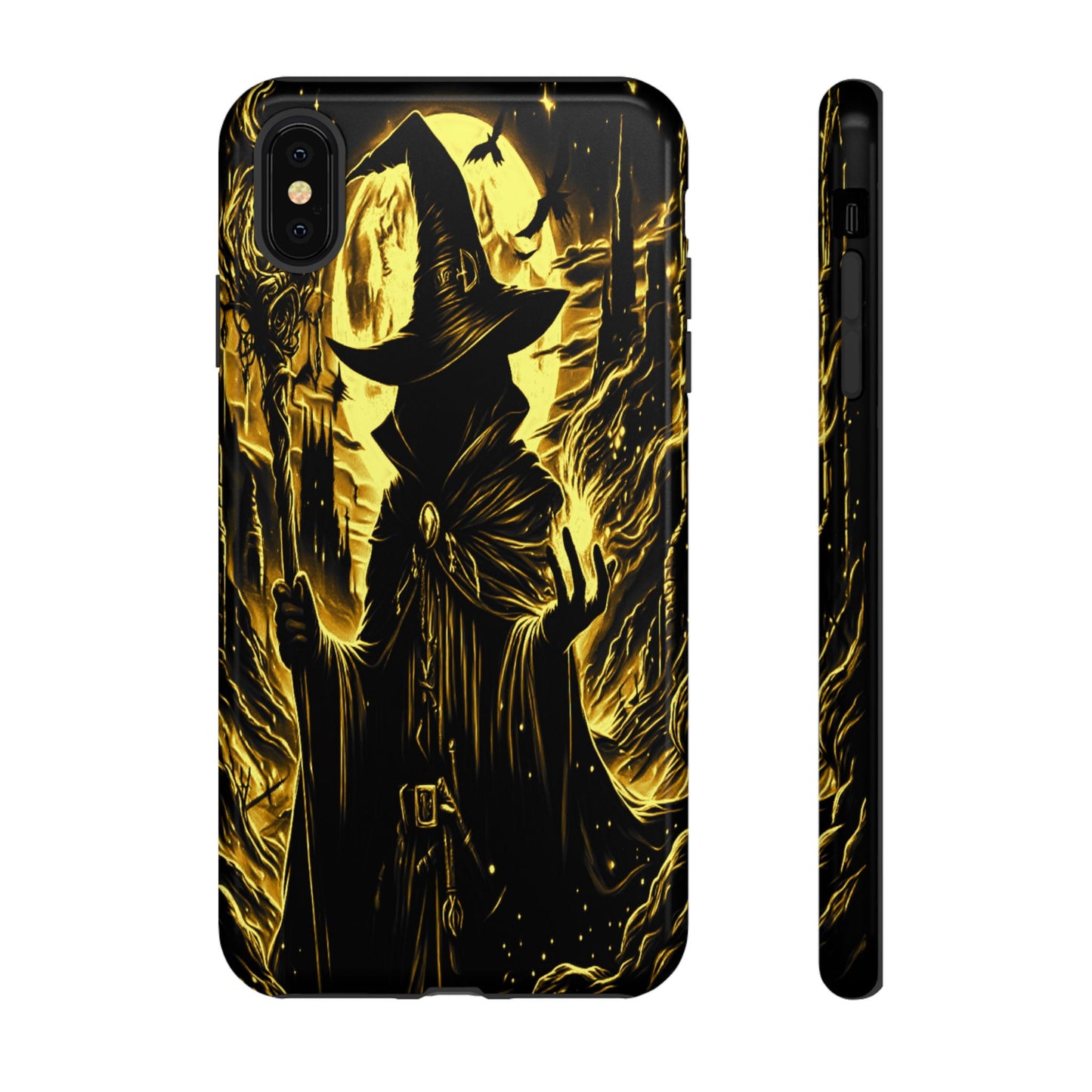 Hidden Face Dark Wizard Tough Phone Case