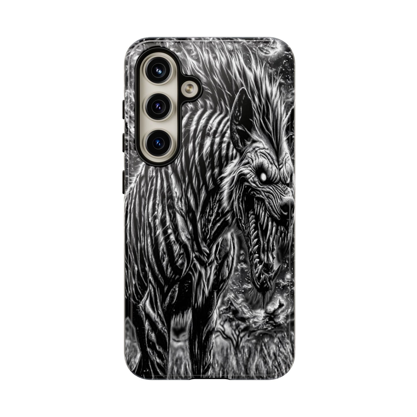 Snarling Hyena Tough Phone Case