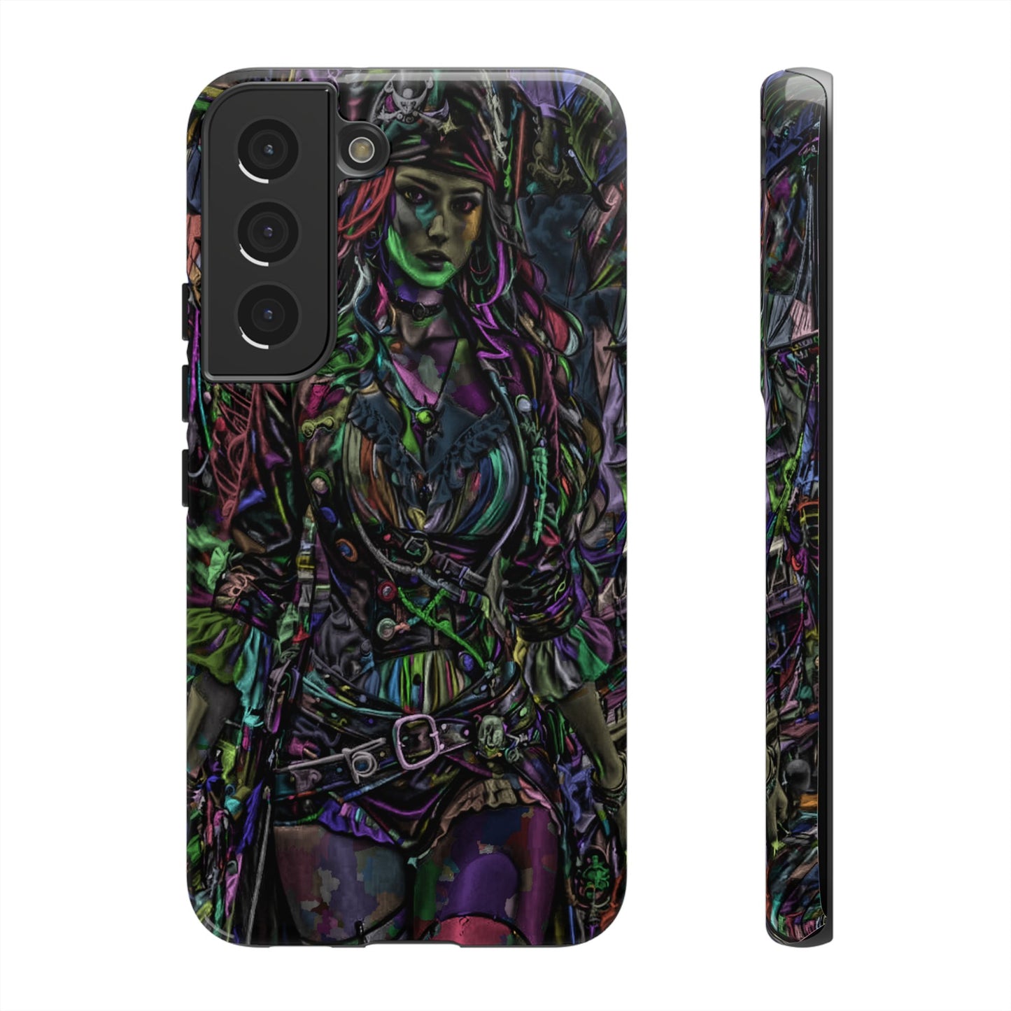 Female Pirate Tough Phone Case