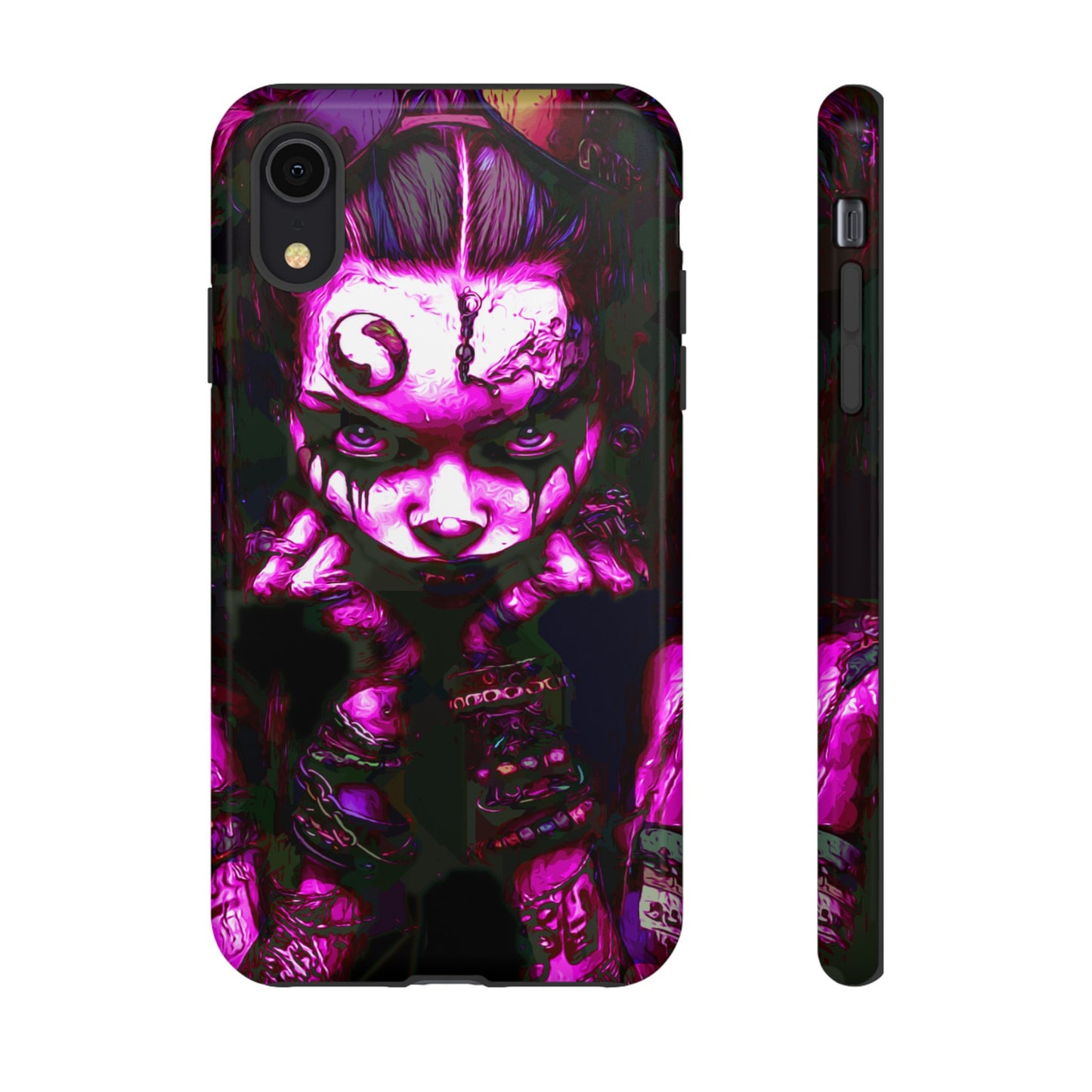 Sassy Goth Girl Tough Phone Case