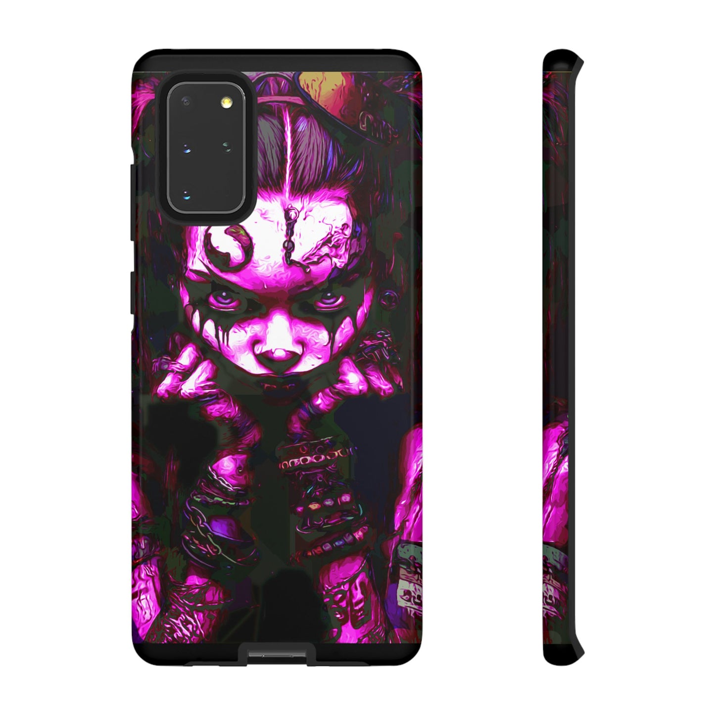 Sassy Goth Girl Tough Phone Case