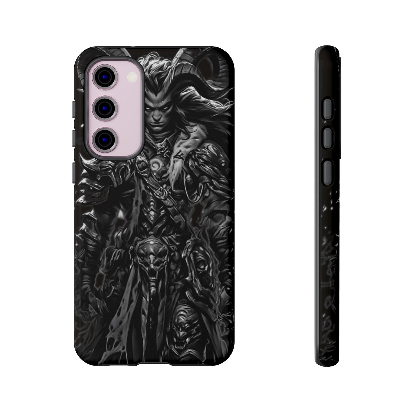 Large Horned Man Tough Phone Case