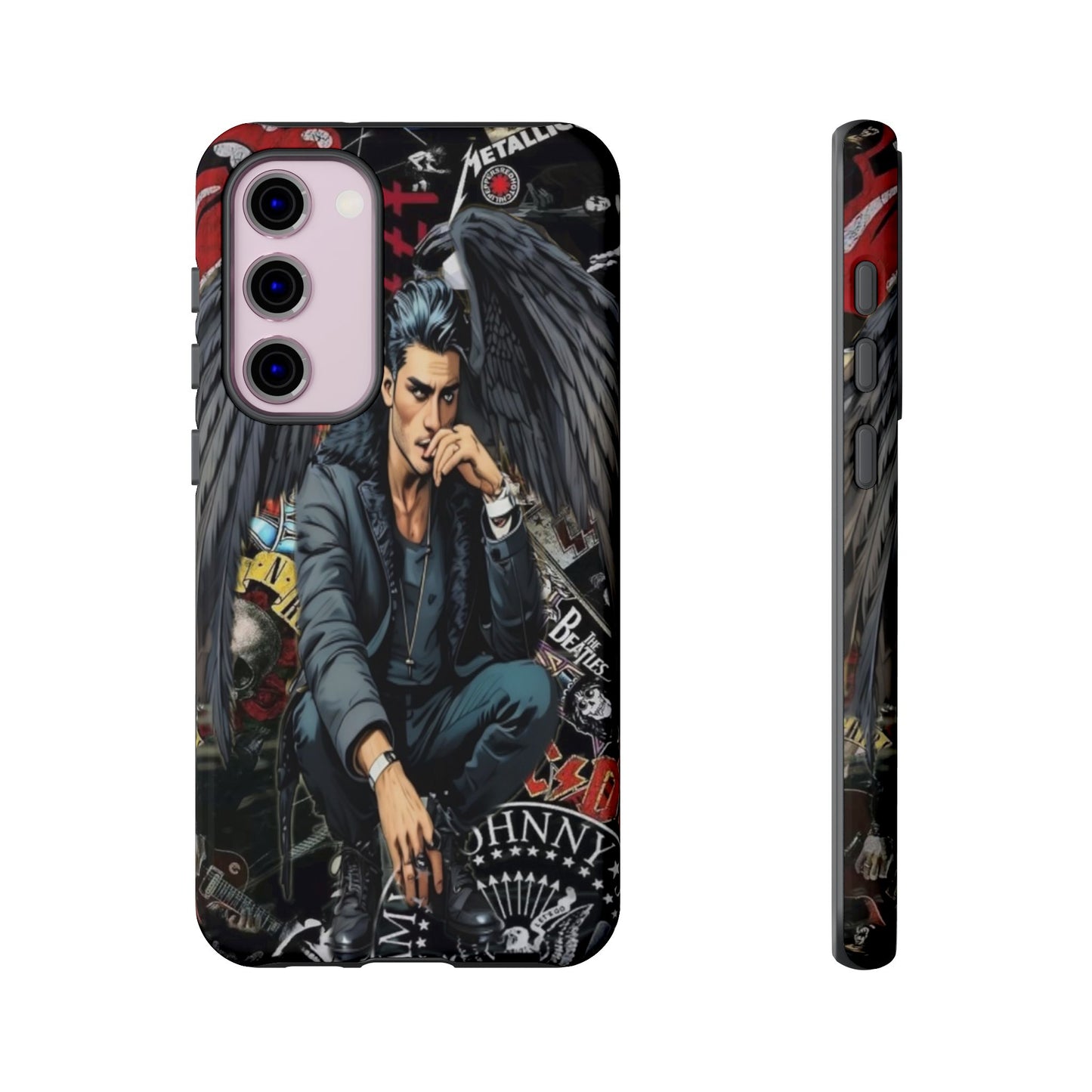 Male Music Angel Tough Phone Case