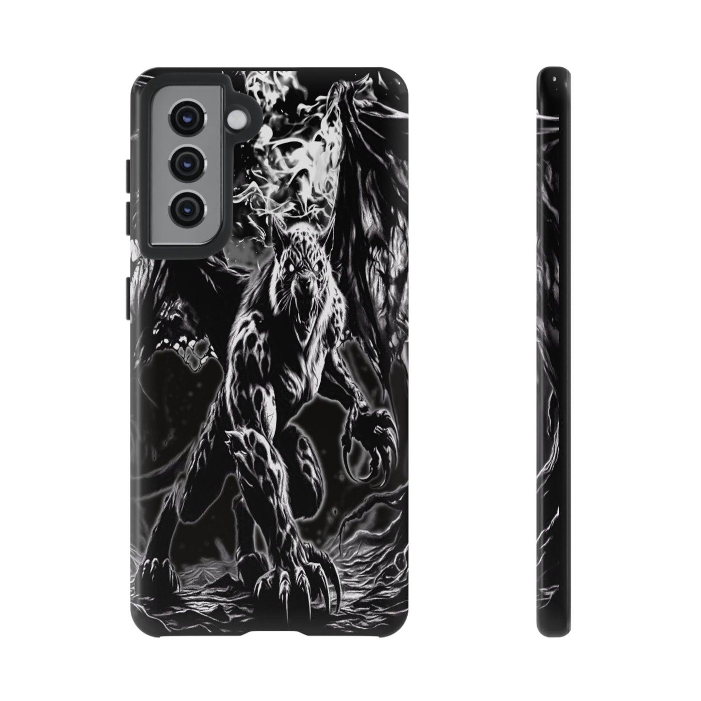 Winged Tiger Tough Phone Case