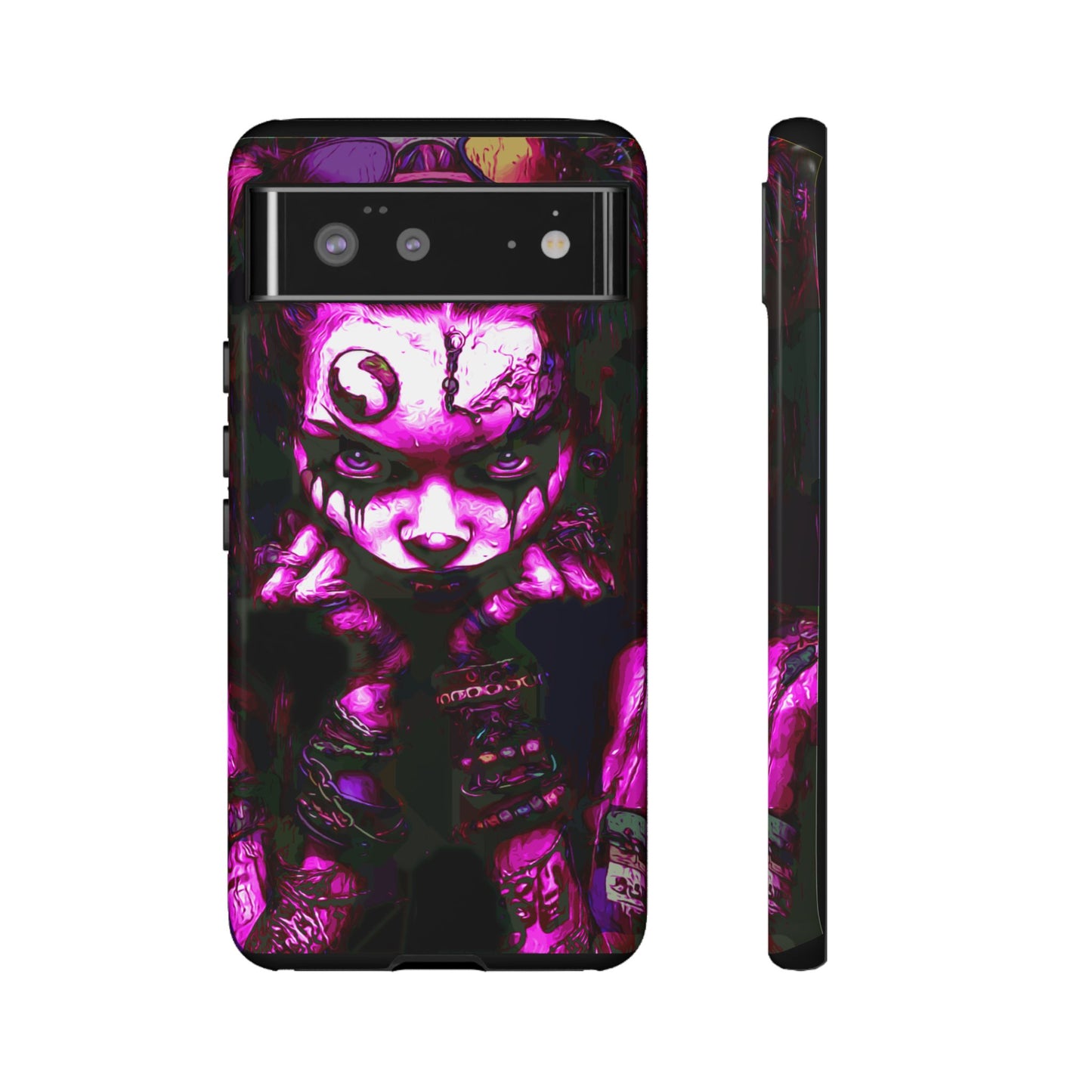 Sassy Goth Girl Tough Phone Case