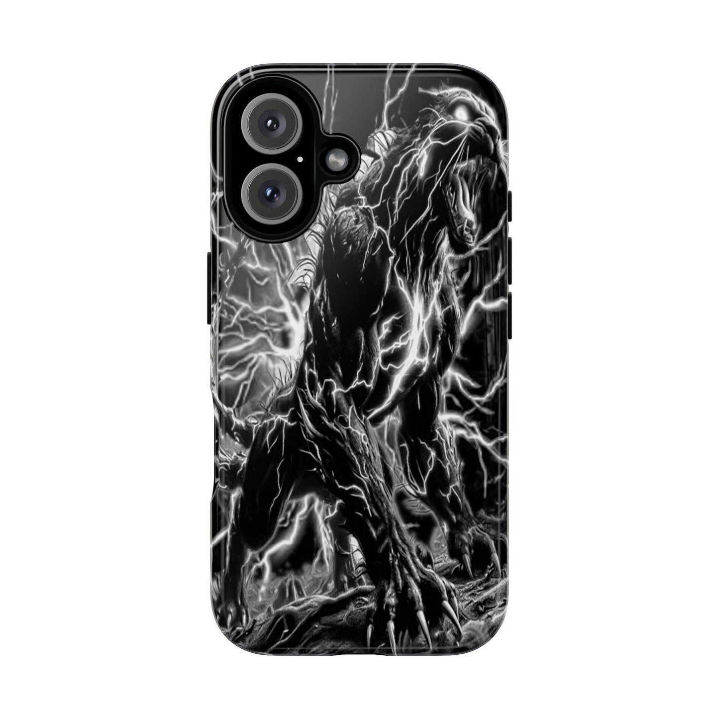 Electric Panther Tough Phone Case