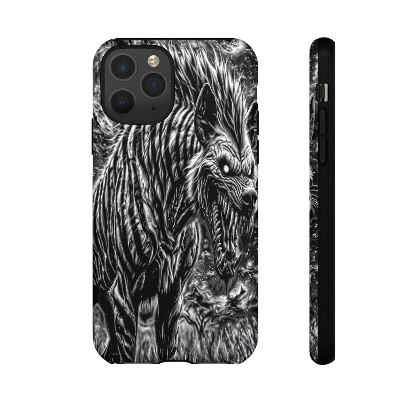 Snarling Hyena Tough Phone Case