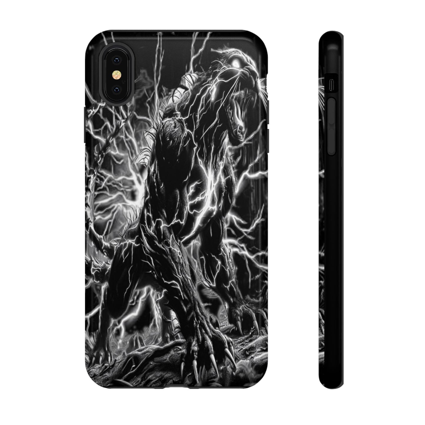 Electric Panther Tough Phone Case