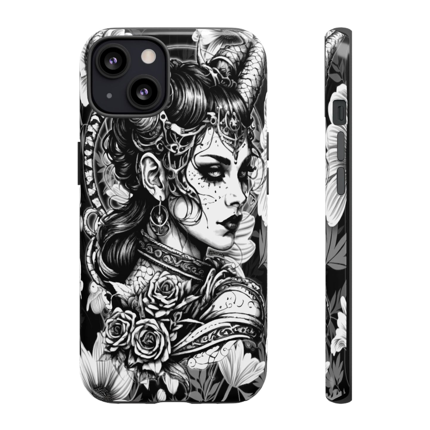 Goth Horned Queen Tough Phone Case