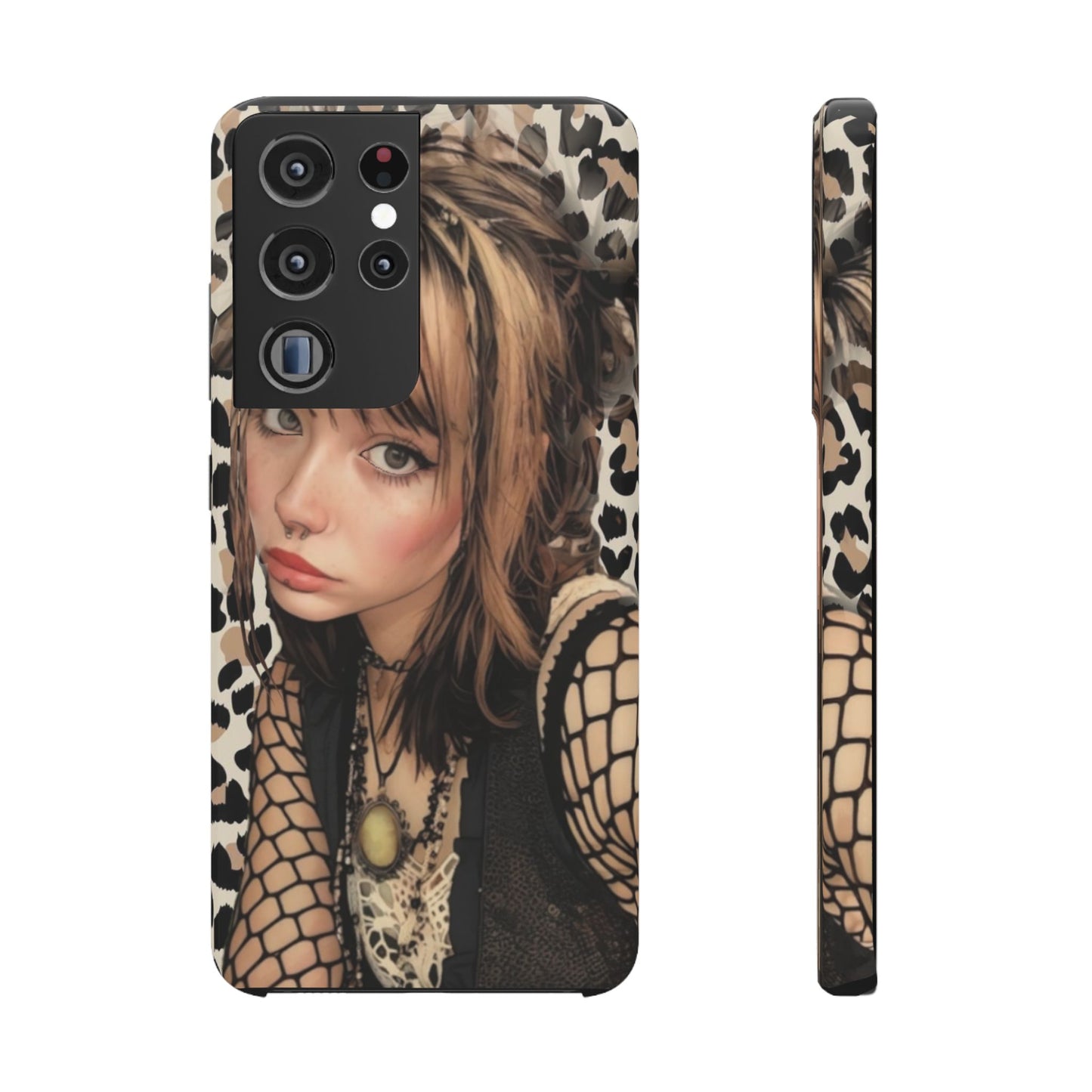 Gothical Leopard Snap Phone Case