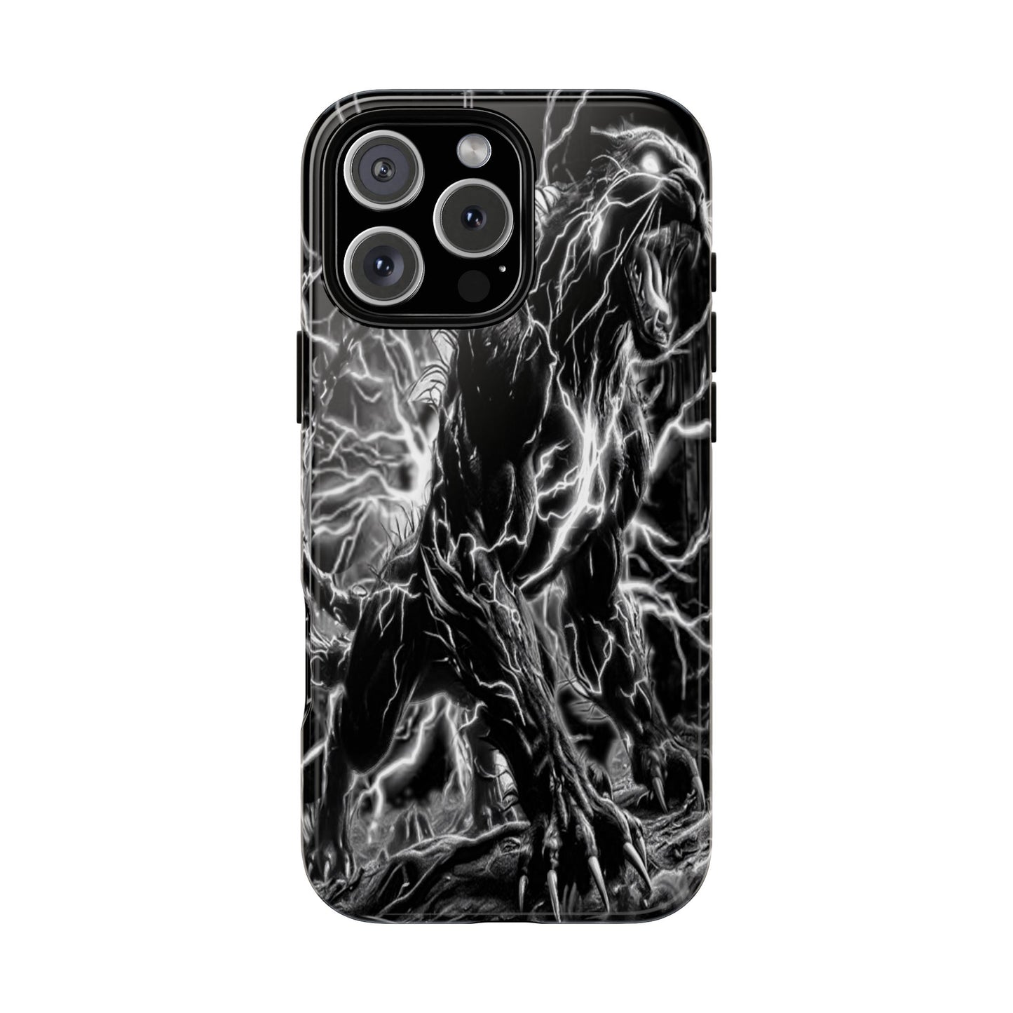 Electric Panther Tough Phone Case