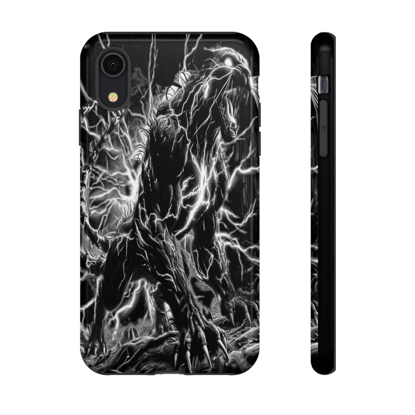 Electric Panther Tough Phone Case