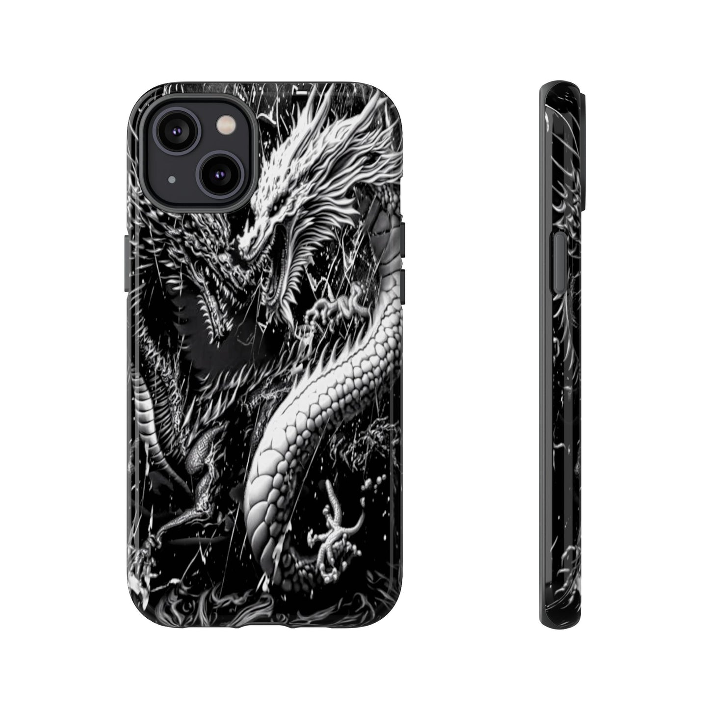 Two Dragons Tough Phone Case