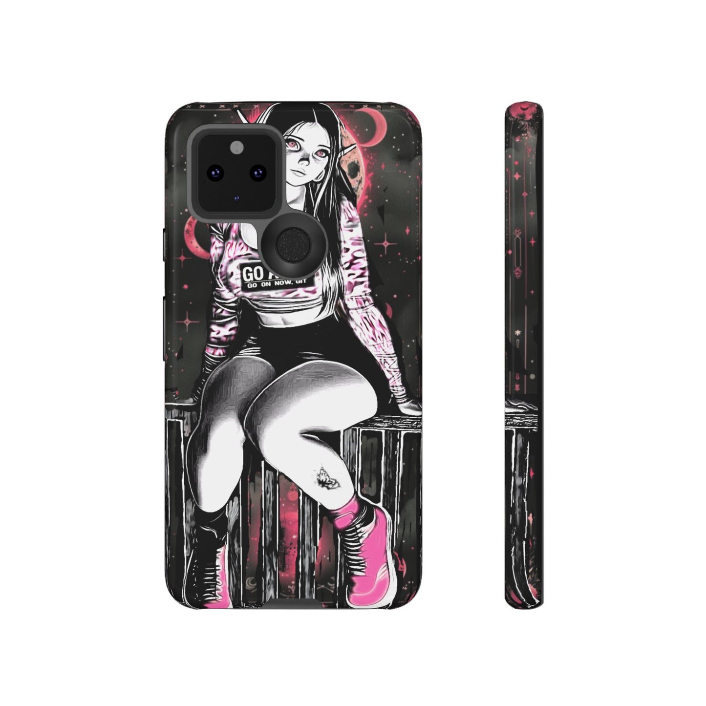 Go Away Girl Tough Phone Case