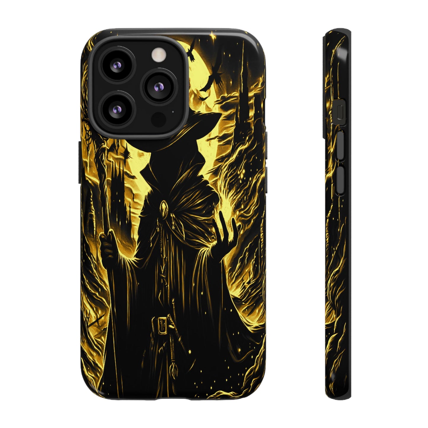 Hidden Face Dark Wizard Tough Phone Case