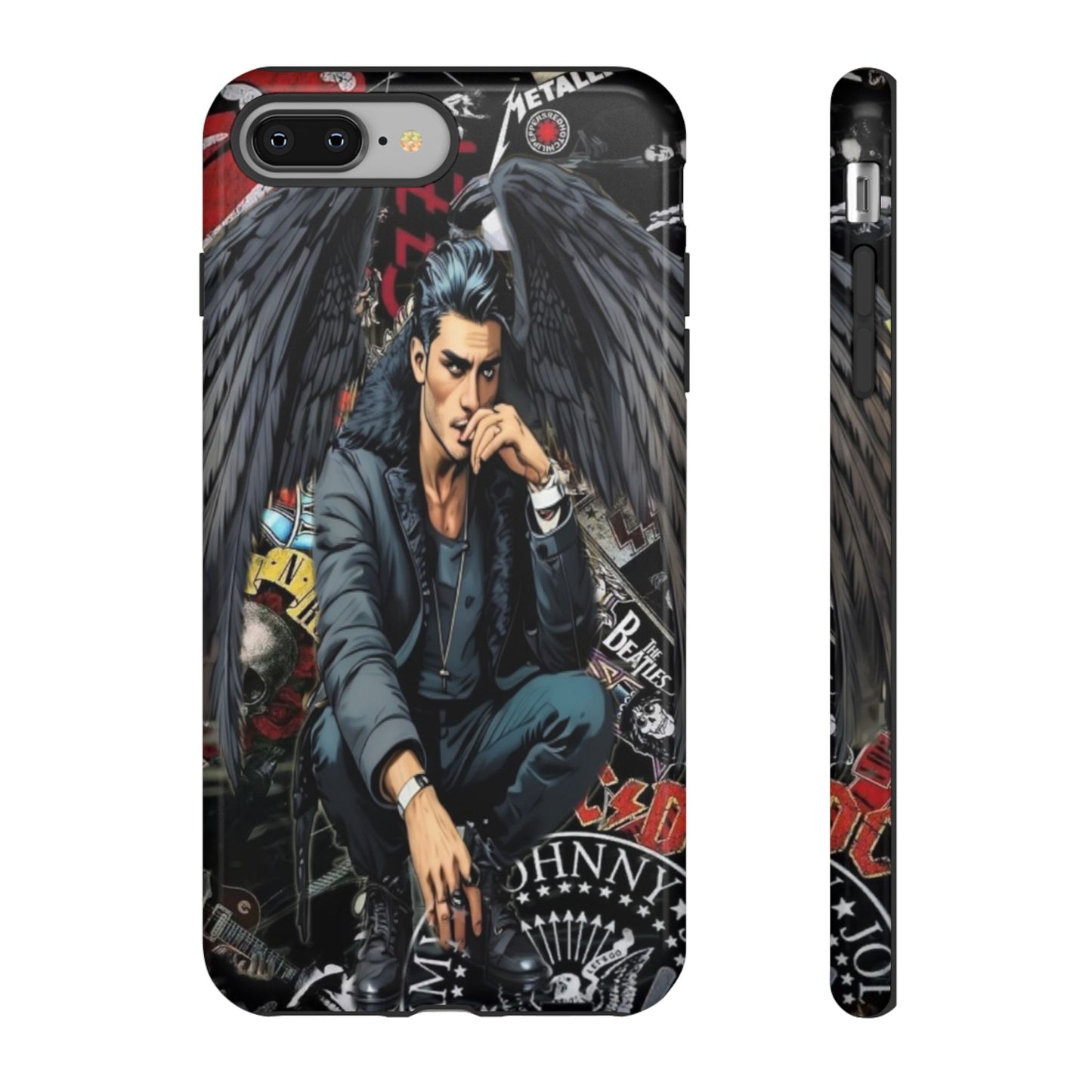 Male Music Angel Tough Phone Case