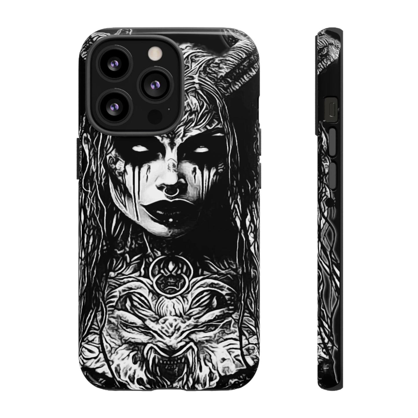 Demon Lady Tough Phone Case