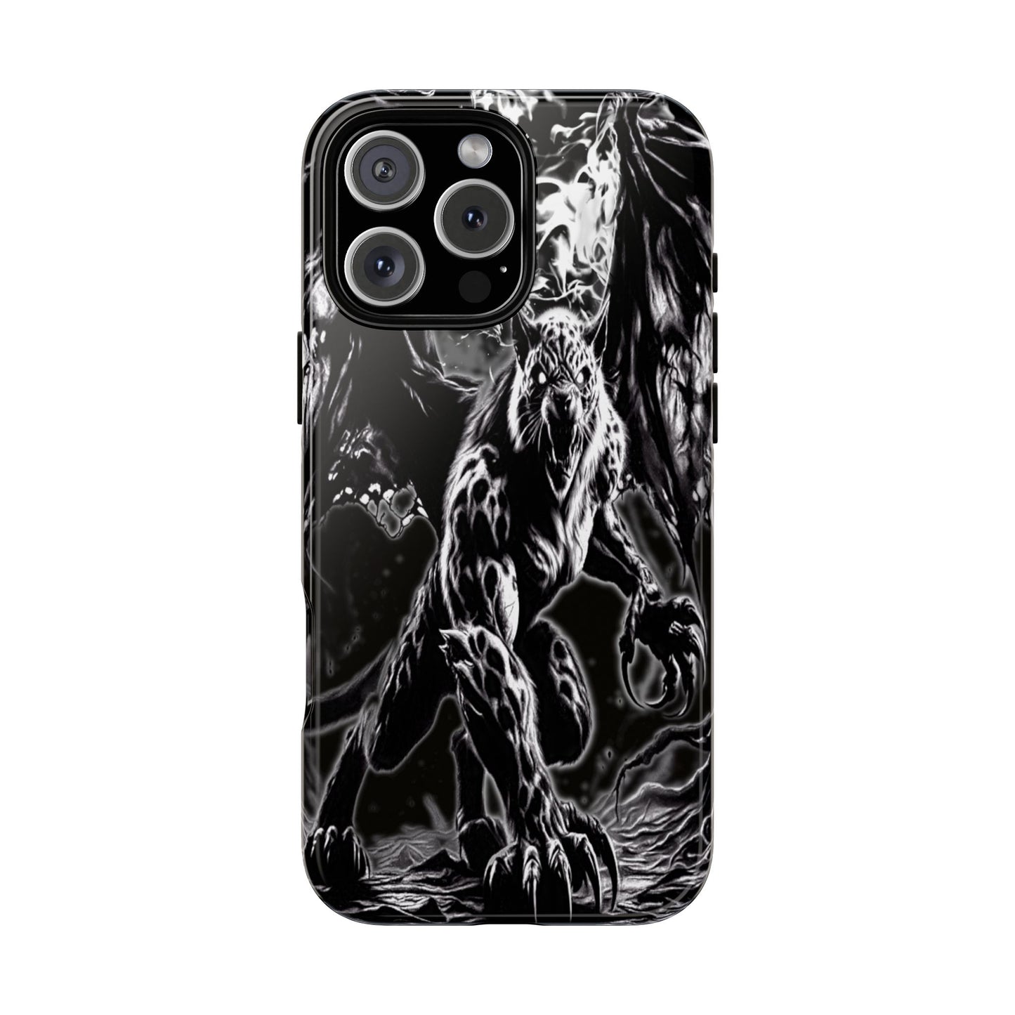 Winged Tiger Tough Phone Case