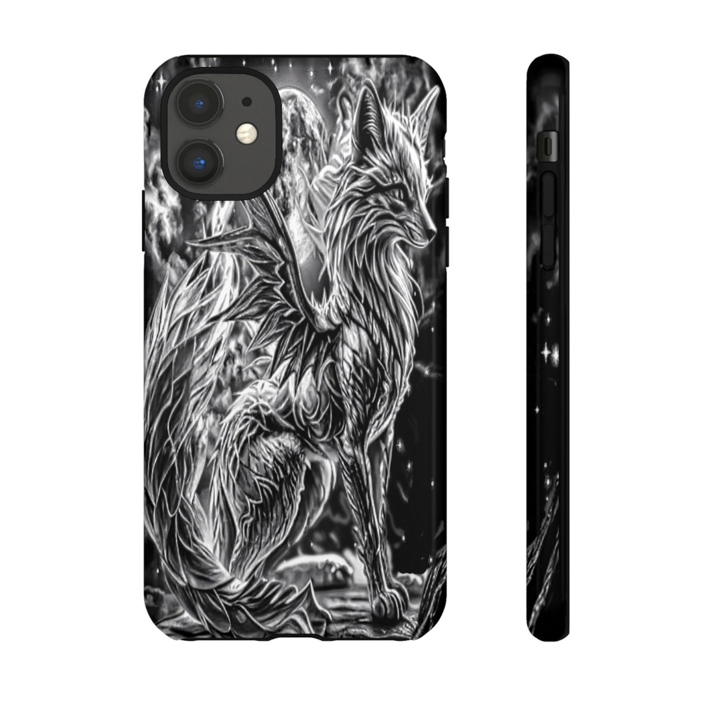 Winged Fox Tough Phone Case