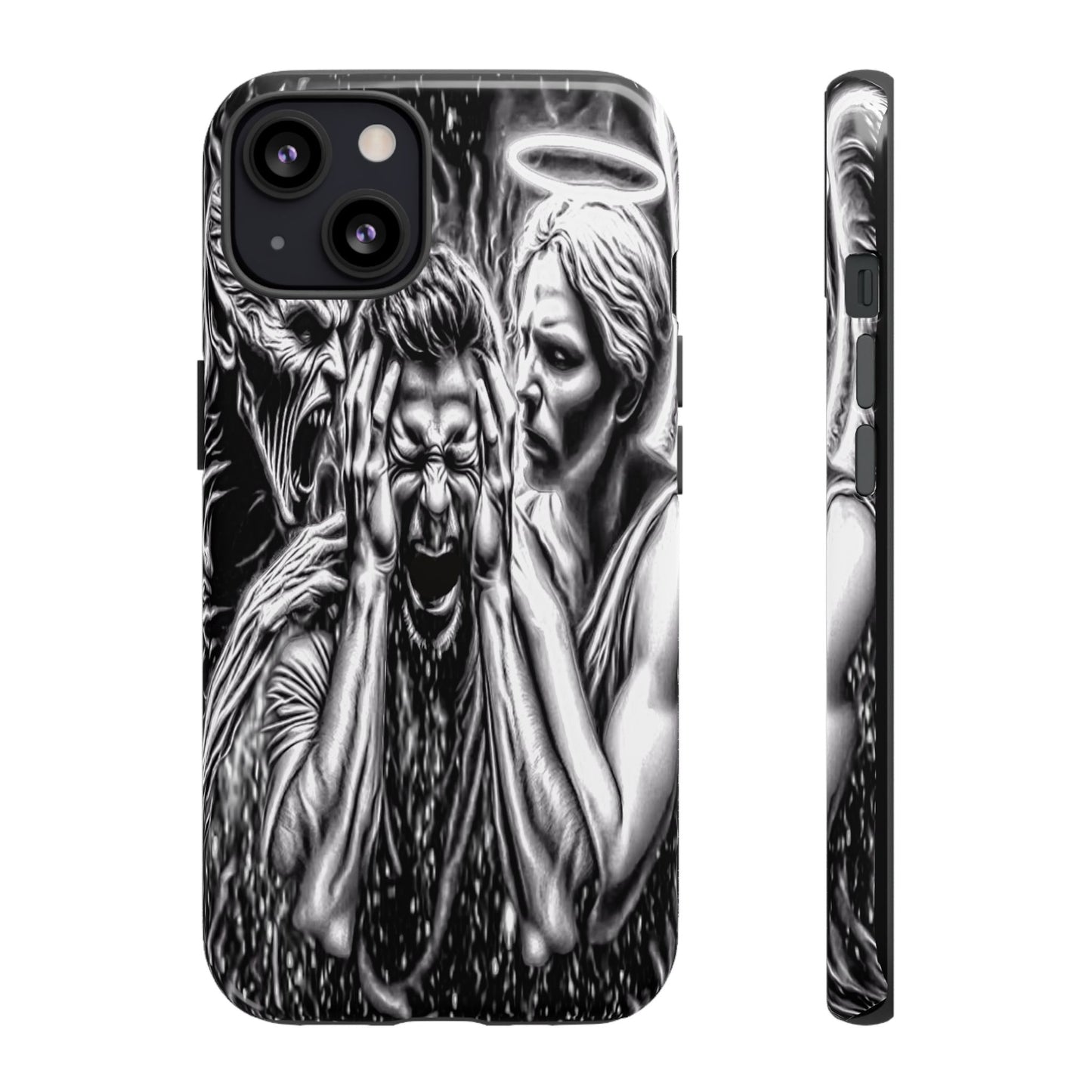 Good Vs Evil Tough Phone Case