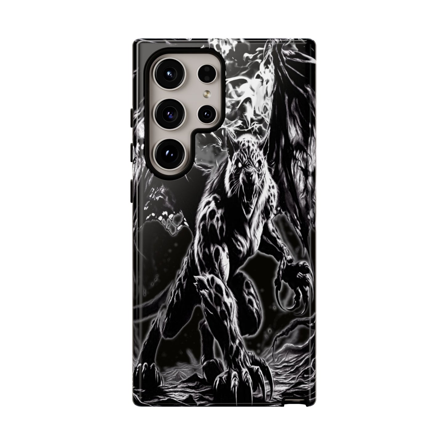 Winged Tiger Tough Phone Case