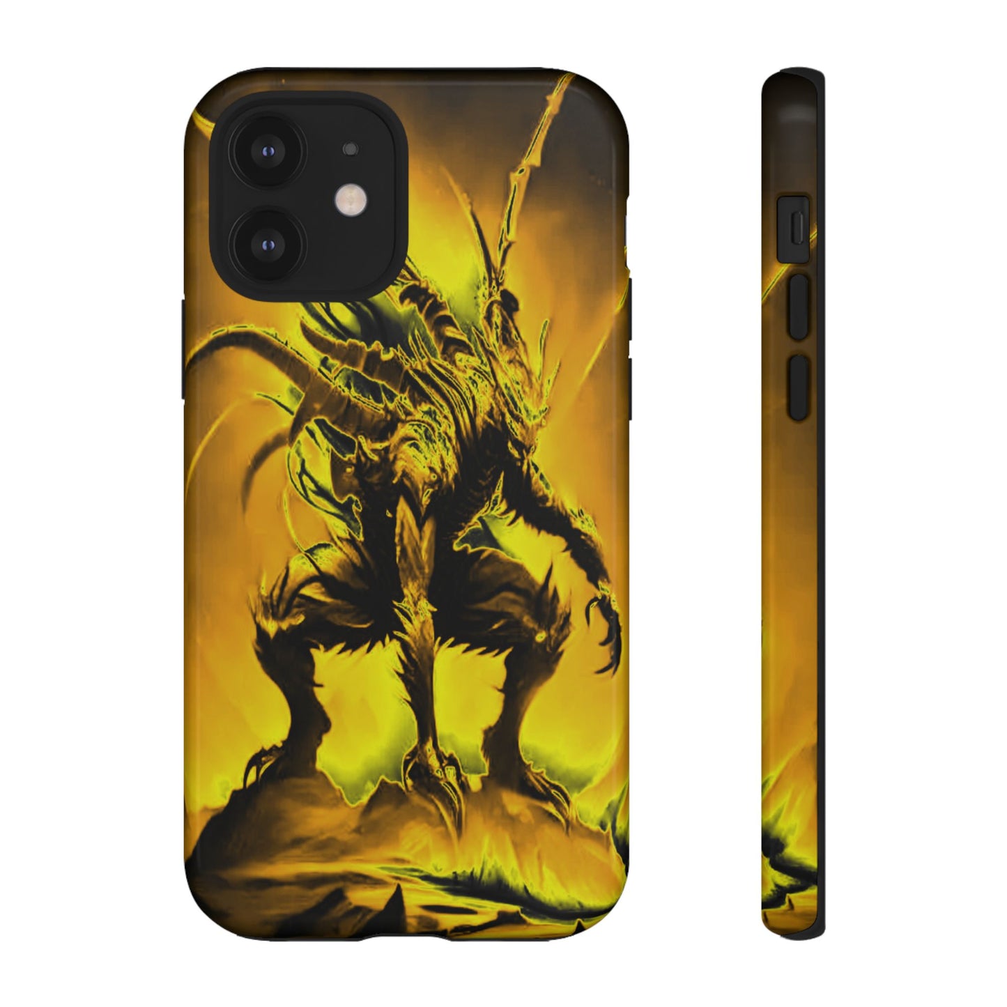 Crouching Fantasy Creature Tough Phone Case