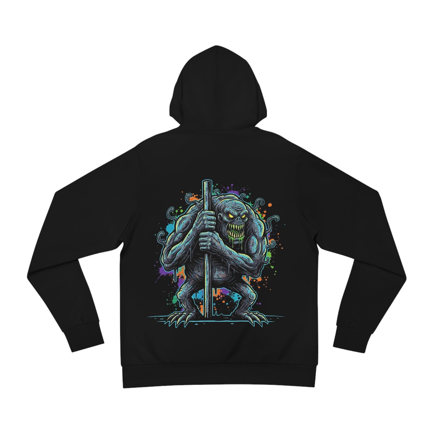 The Obsessibe Pole Grabber Hoodie (Logo Front/Artwork Back)